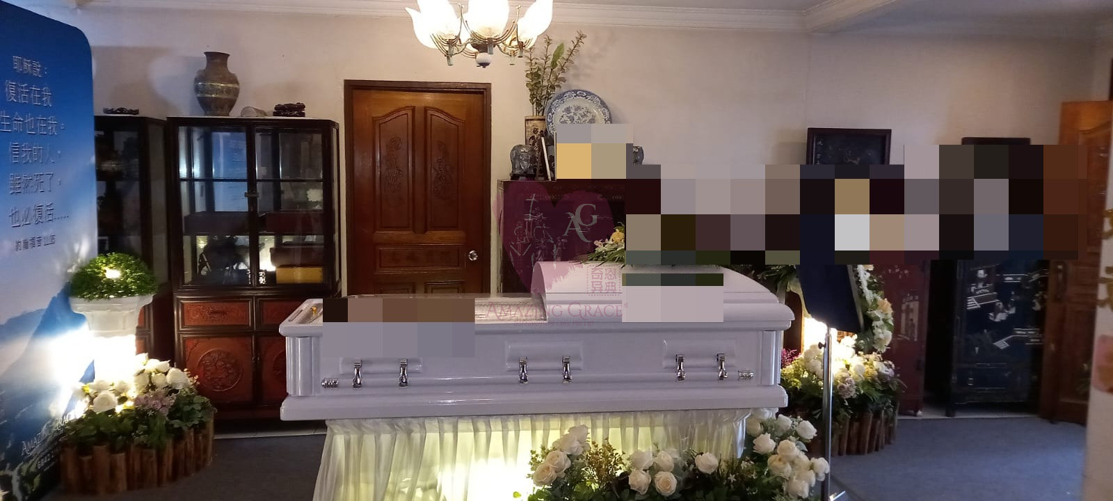 Vigil Setup - House | Amazing Grace Funerals